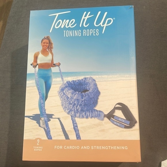 TONE It Up Toning Ropes For Cardio And Strengthening 2 Toning Ropes - Picture 1 of 2